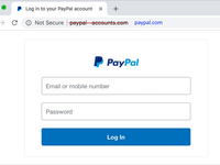 Esempion Phishing Pay Pal