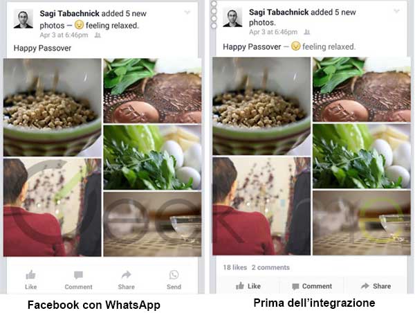 Facebook-WhatsApp-Integrazione